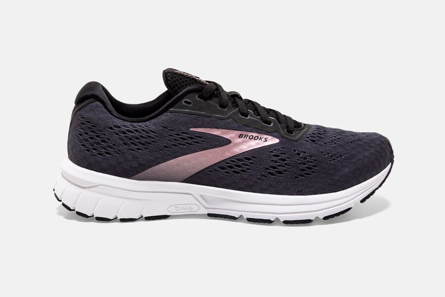 Brooks Anthem 3 Road Löparskor Dam - Svarta/Rosa - 0796-KOXQD